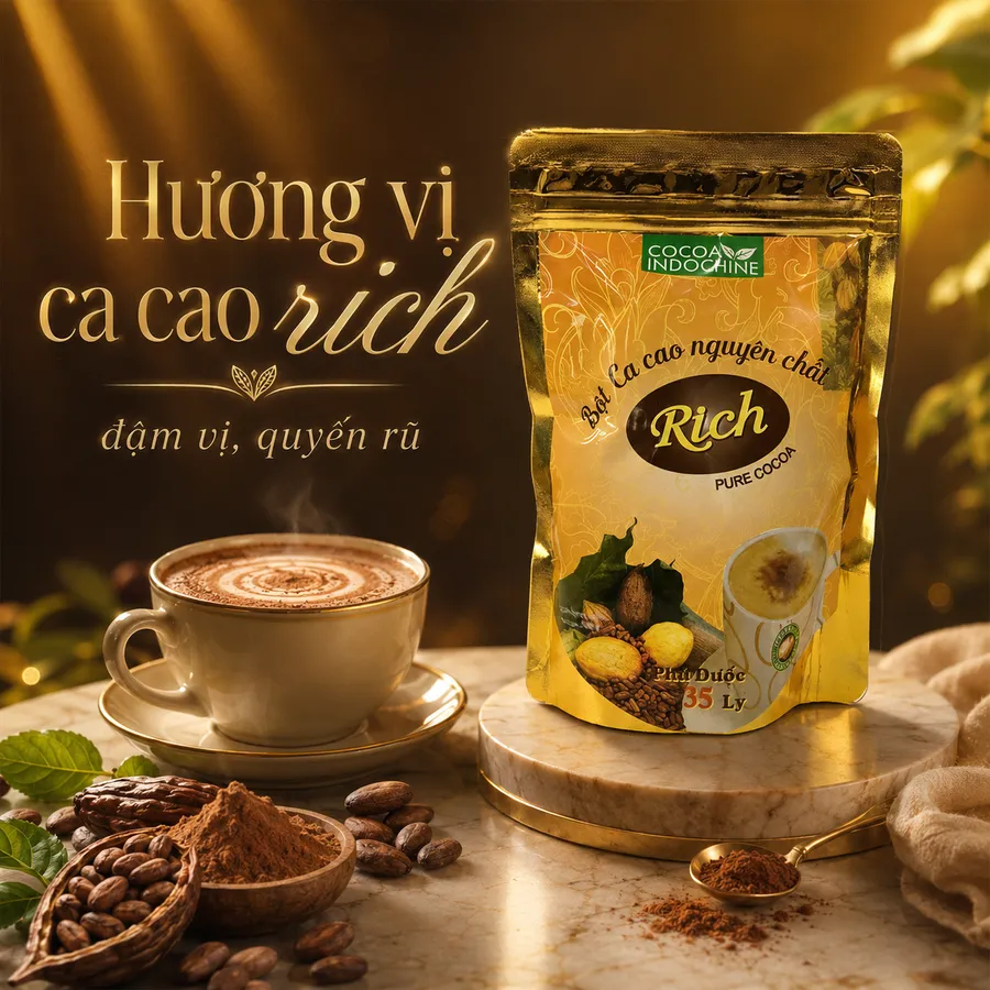 Cacao nguyên chất RICH